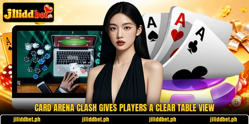 Card Arena Clash gives players a clear table view