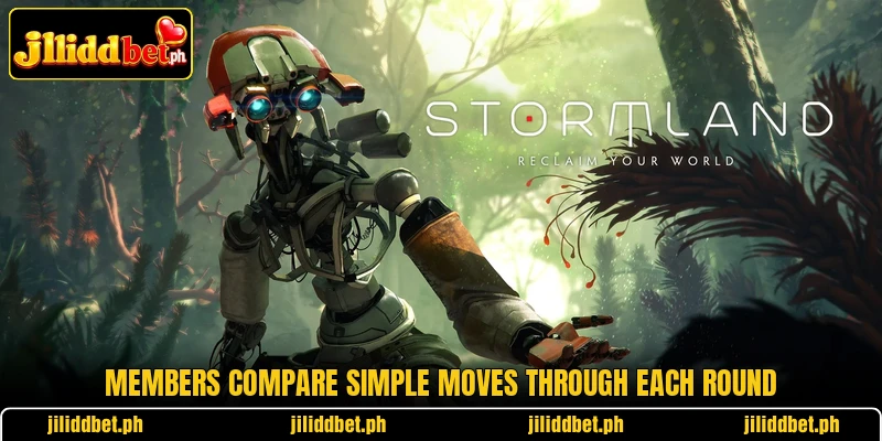 Members compare simple moves through each round