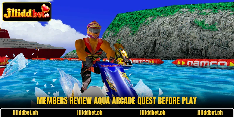 Members review Aqua Arcade Quest before play