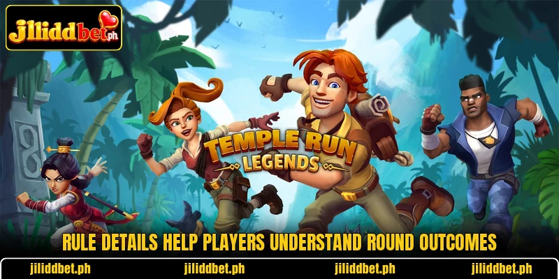 Rule details help players understand round outcomes
