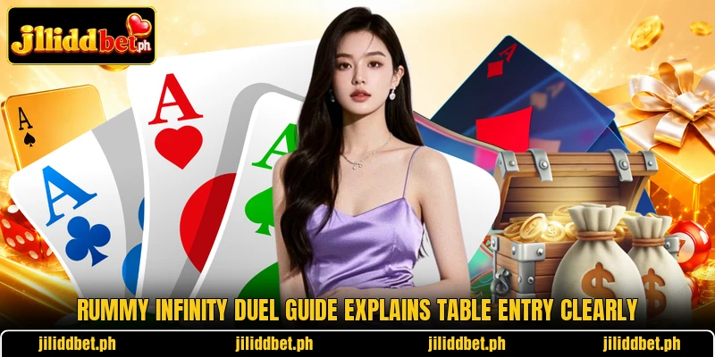 Rummy Infinity Duel guide explains table entry clearly