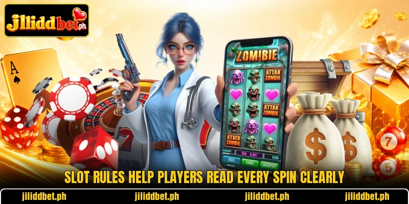 Slot rules help players read every spin clearly